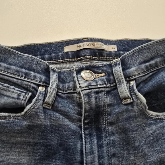 Hudson Barbara High-Rise Bootcut Jeans Size 26 - Picture 6 of 15
